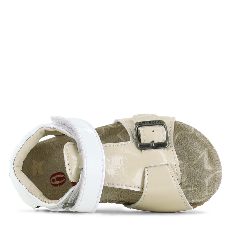 Shoesme shiny wit sandaaltje Microleer | Sale