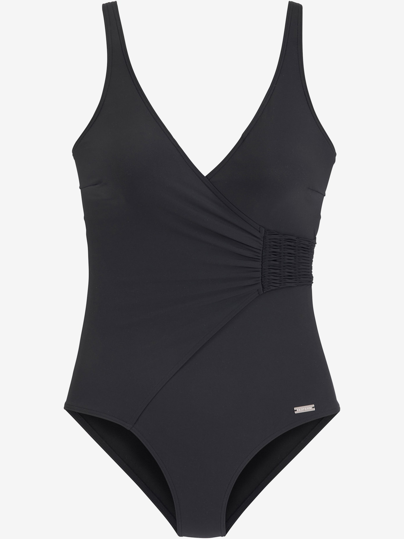 Maillot de bain fronces latérales