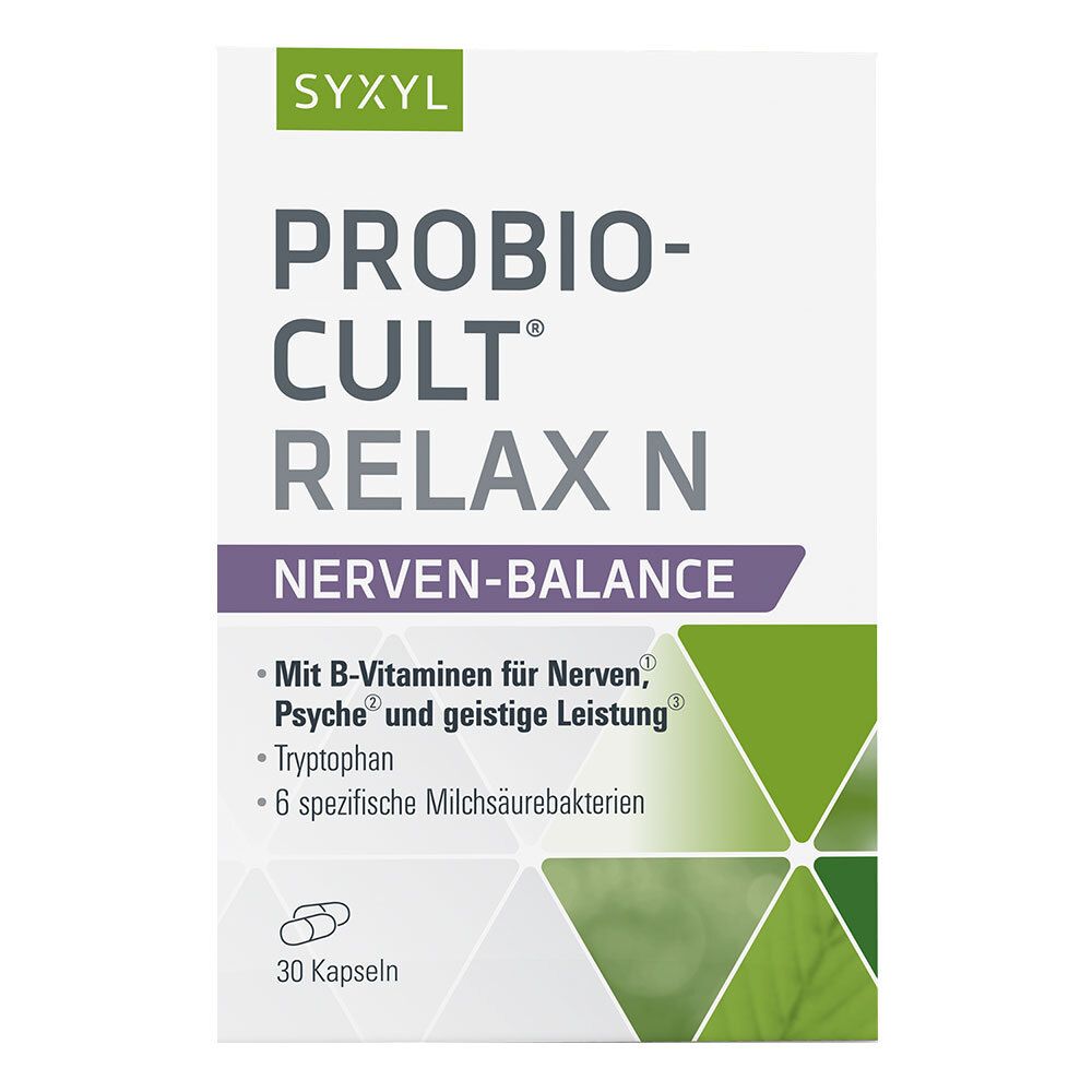 SYXYL PROBIO-CULT® RELAX N unterstützt Körper und Geist!
