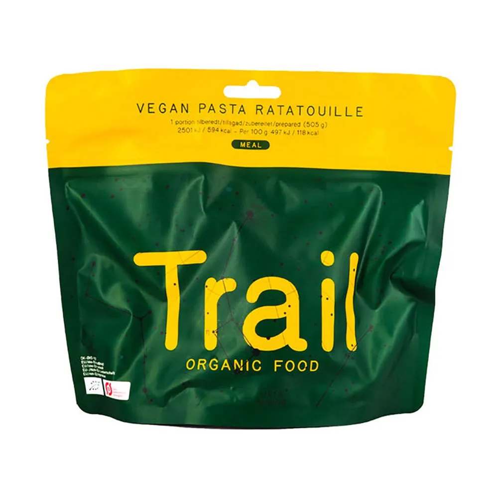Trail organic food Ratatouille Vegan mit Pasta