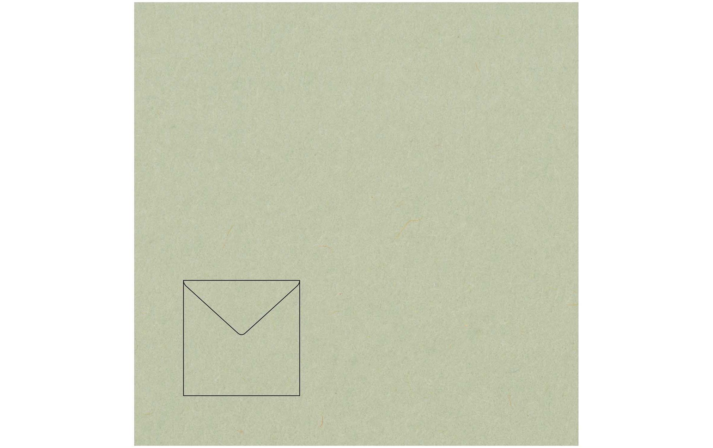 Paper Poetry Essentials Umschlag LindgrünKuvert quadratisch