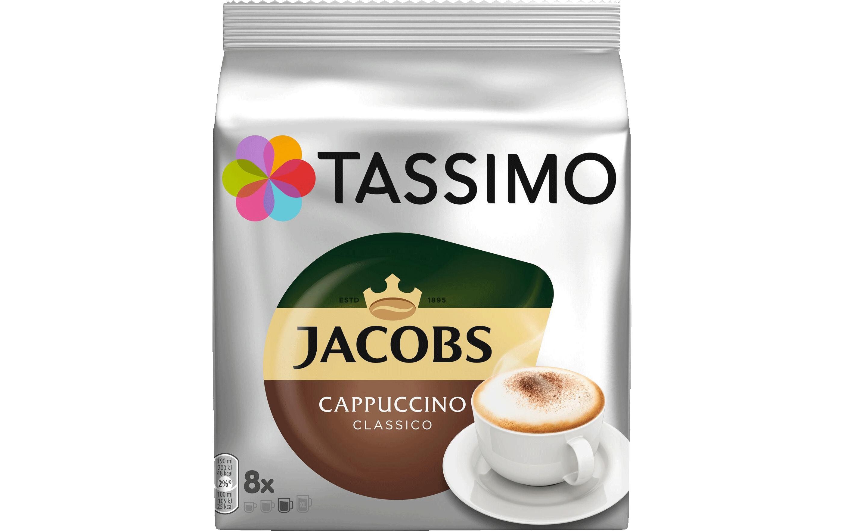 Kaffeekapseln T DISC Jacobs Cappuccino 8 PortionenCappuccino T Discs