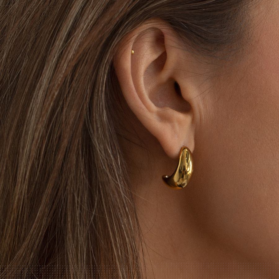 Timi Of Sweden Beaux Classic Chunky Stud Earrings 19,5mm