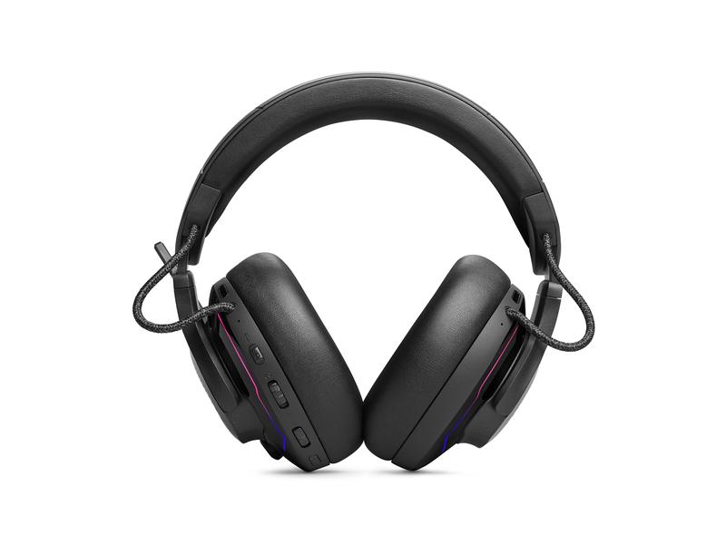 JBL Headset Quantum 910 Schwarz Kabelloses Over-Ear-Performance-Gaming-Headset mit Head-Tracking, aktivem Noise-Cancelling und Bluetooth
