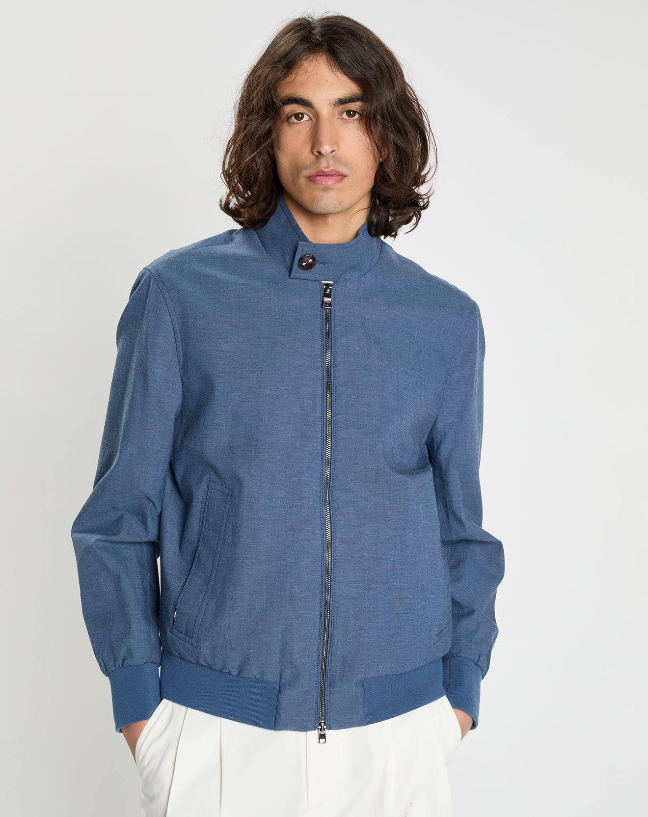 Tommy Hilfiger Veste Harrington bleue