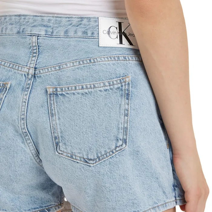 Calvin Klein Denim Wrap Skort Dames