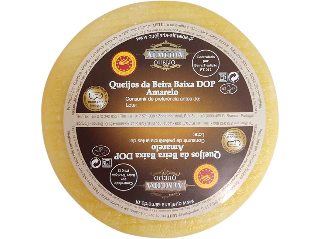 QUEIJO AMARELO BAIRA BAIXA DOP ALMEIDA KG