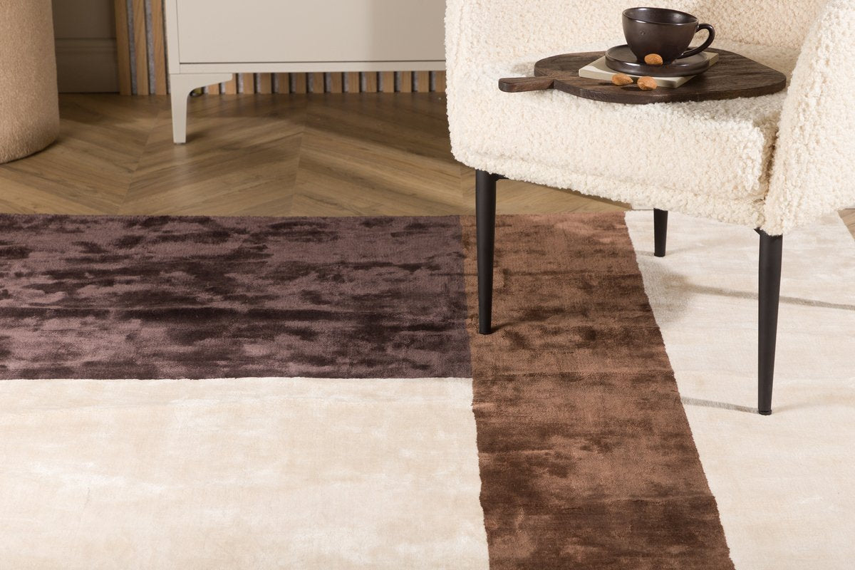 Saturnia Vloerkleed - 300 - 200 cm - Bruin