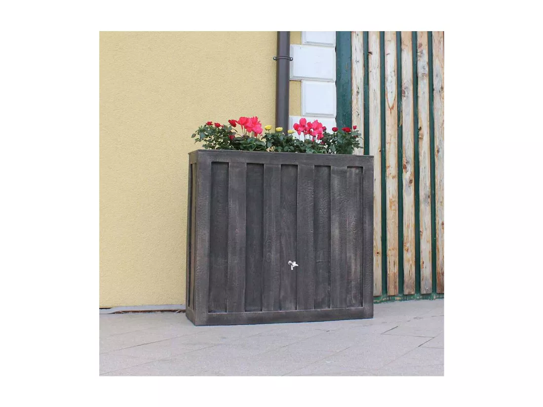 Réservoir d'eau avec jardinière intégrée Rain box 300 litres