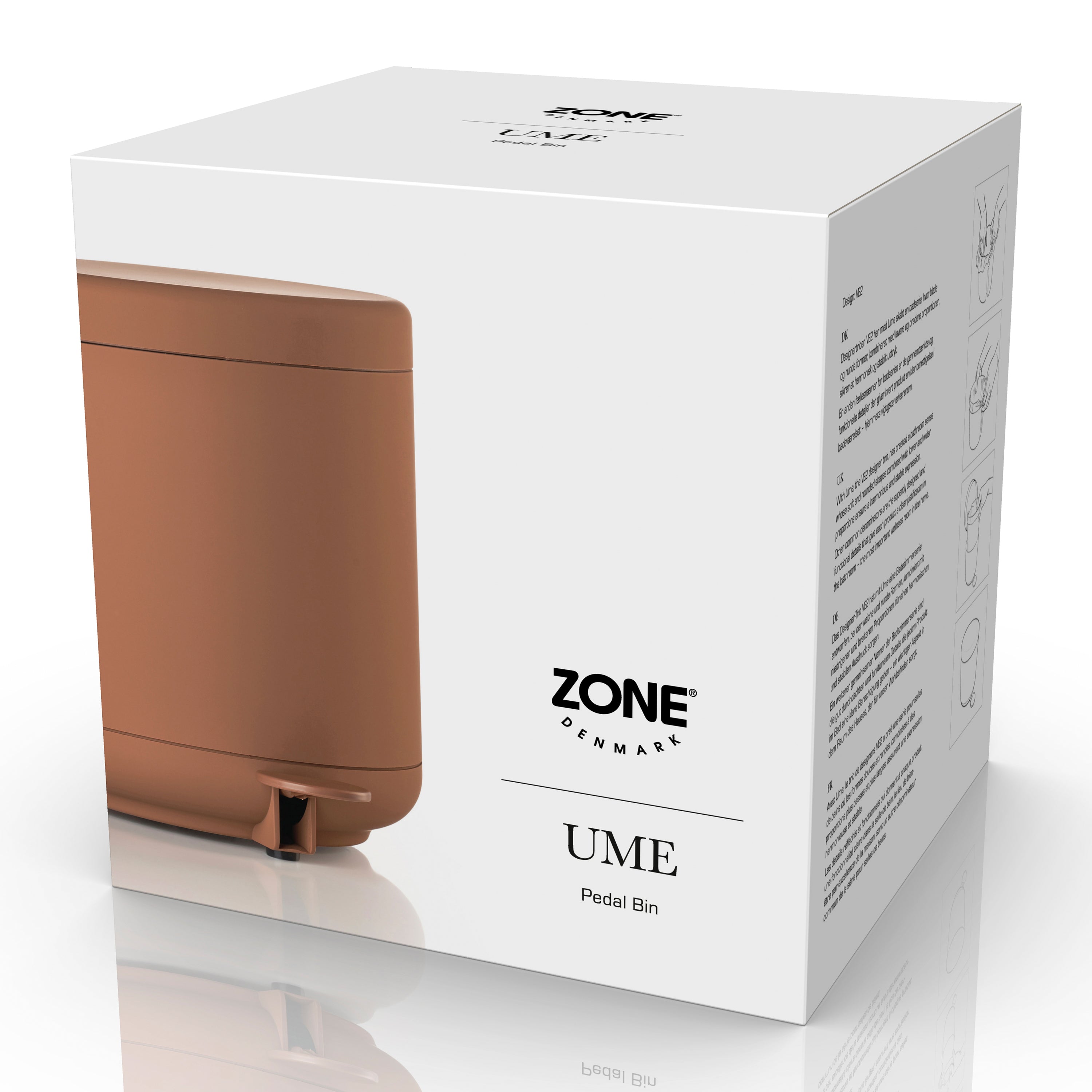 Zone Denmark Ume Pedaalemmer - Terracotta