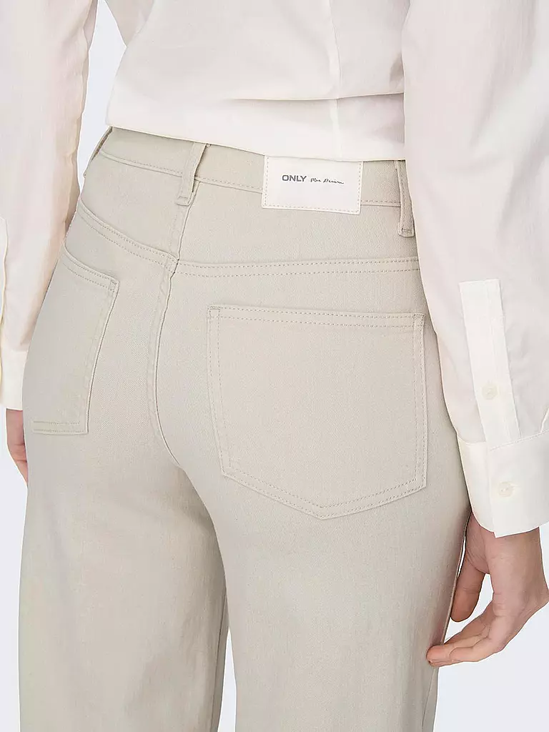 ONLY Jeans Wide Leg Fit  beige