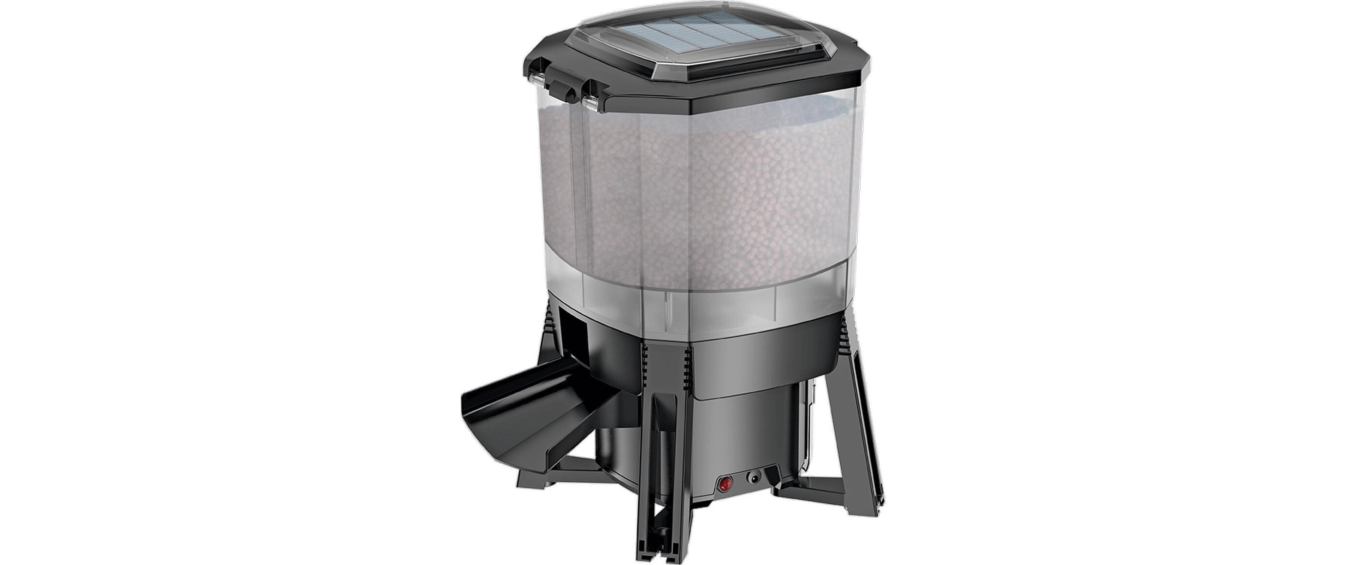 Solar Fish Feeder<br>Fütterungsautomat für Teich-Fische