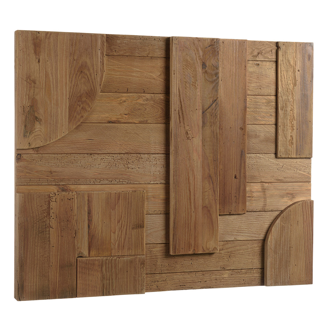 Macabane Décoration murale B formes géométriques bois - 98x80 cm