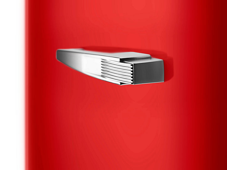Réfrigérateur congélateur à poser ouverture gauche Smeg FAB28LRD5 244L / 26L rouge