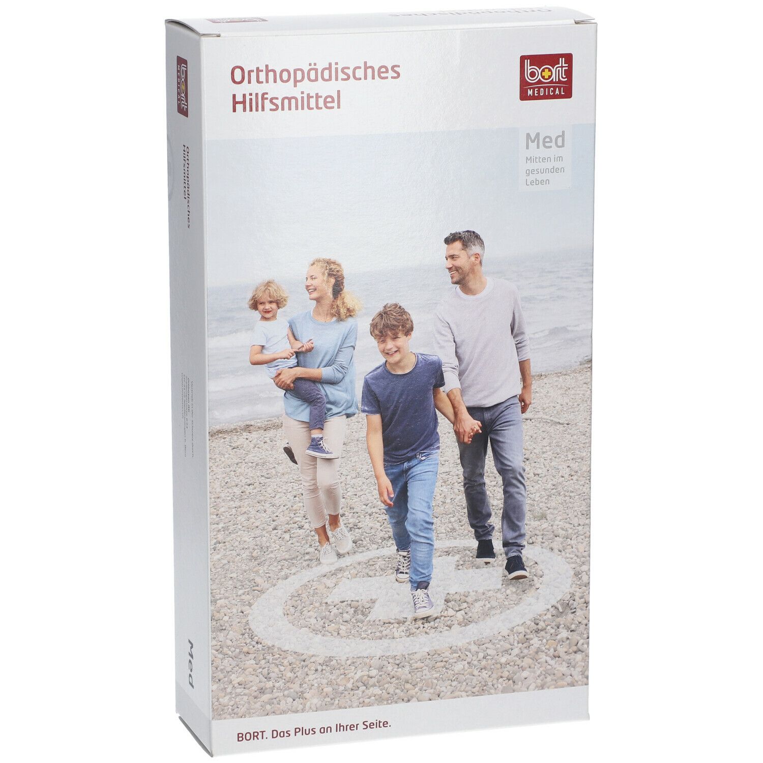 BORT Elastischer Rippengürtel für Herren Gr. XL weiß