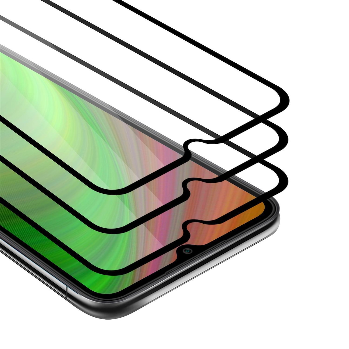 Xiaomi RedMi 9C 3x Skjermbeskytter Skärmskydd