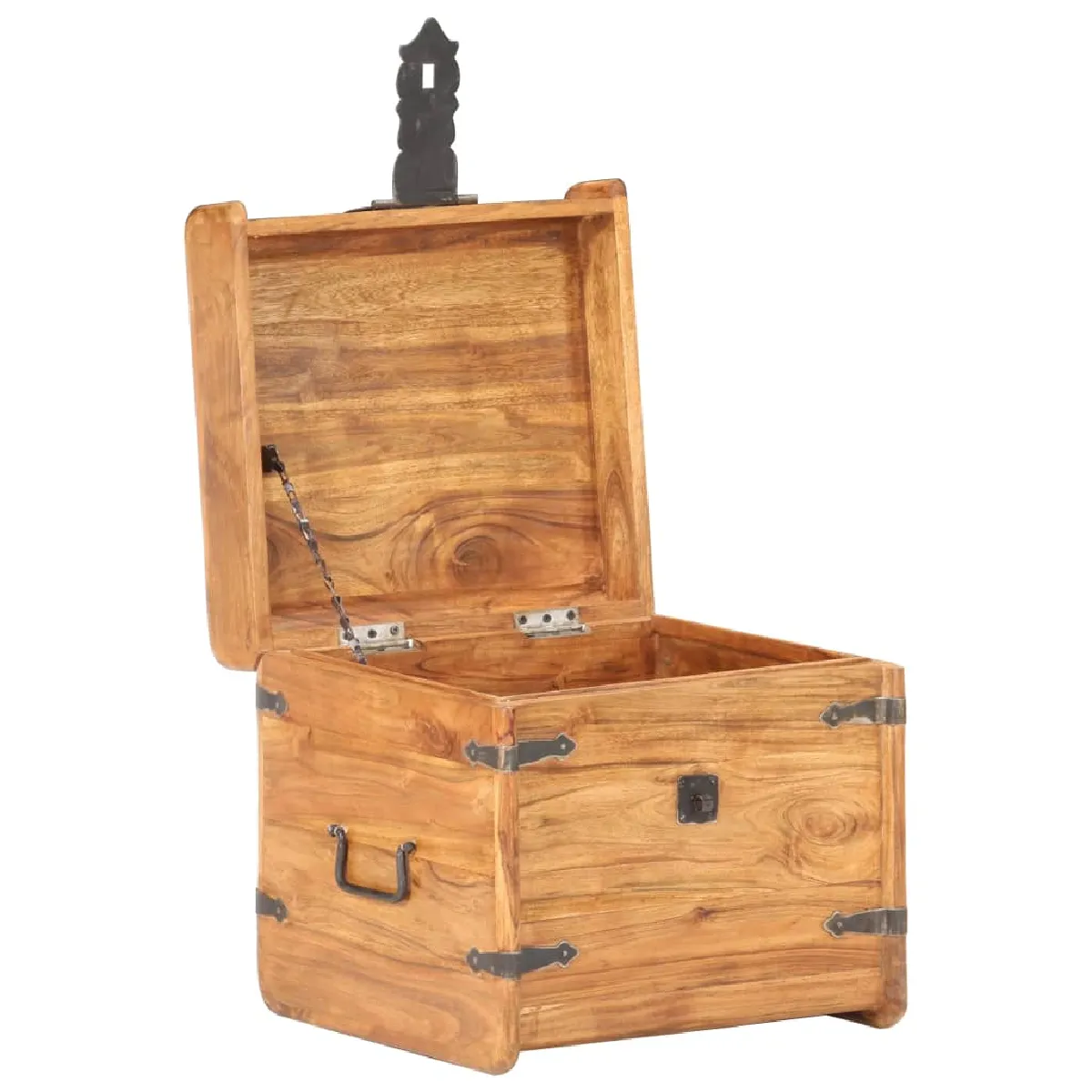 vidaXL Coffre Acacia Massif Petit