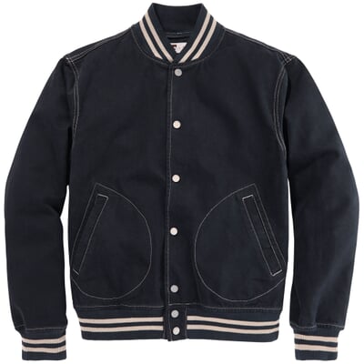 Herren-Collegejacke, Dunkelblau
