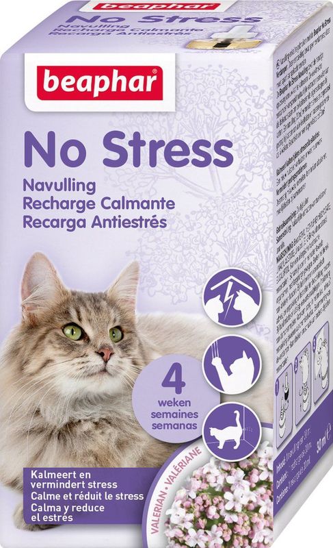 Beaphar No Stress Navulling Kat - Antistressmiddel - 30 ml
