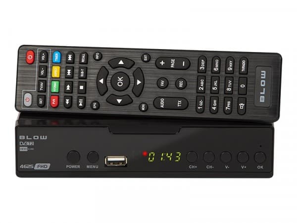 Blow TV-mottaker DVB-T2 4625FHD H.265