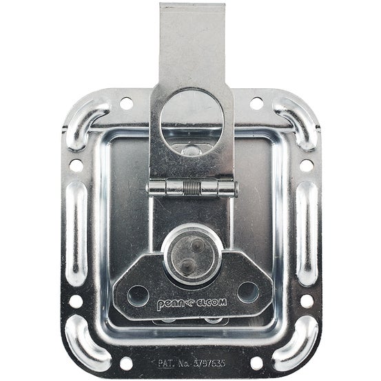 Penn Elcom L0747/28z groot overslagslot met lip 28 mm