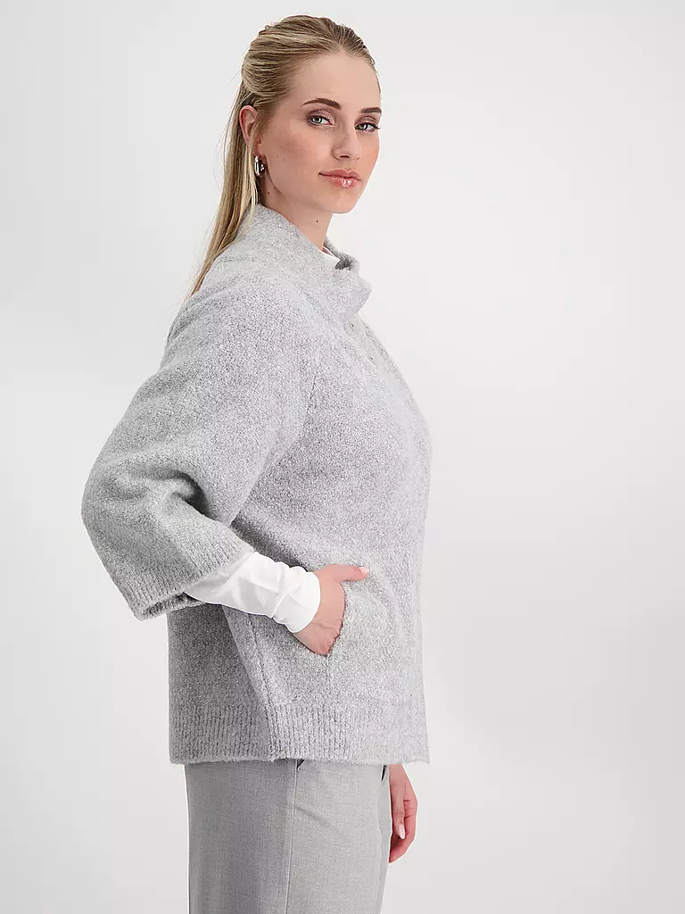 MONARI Strickjacke hellgrau
