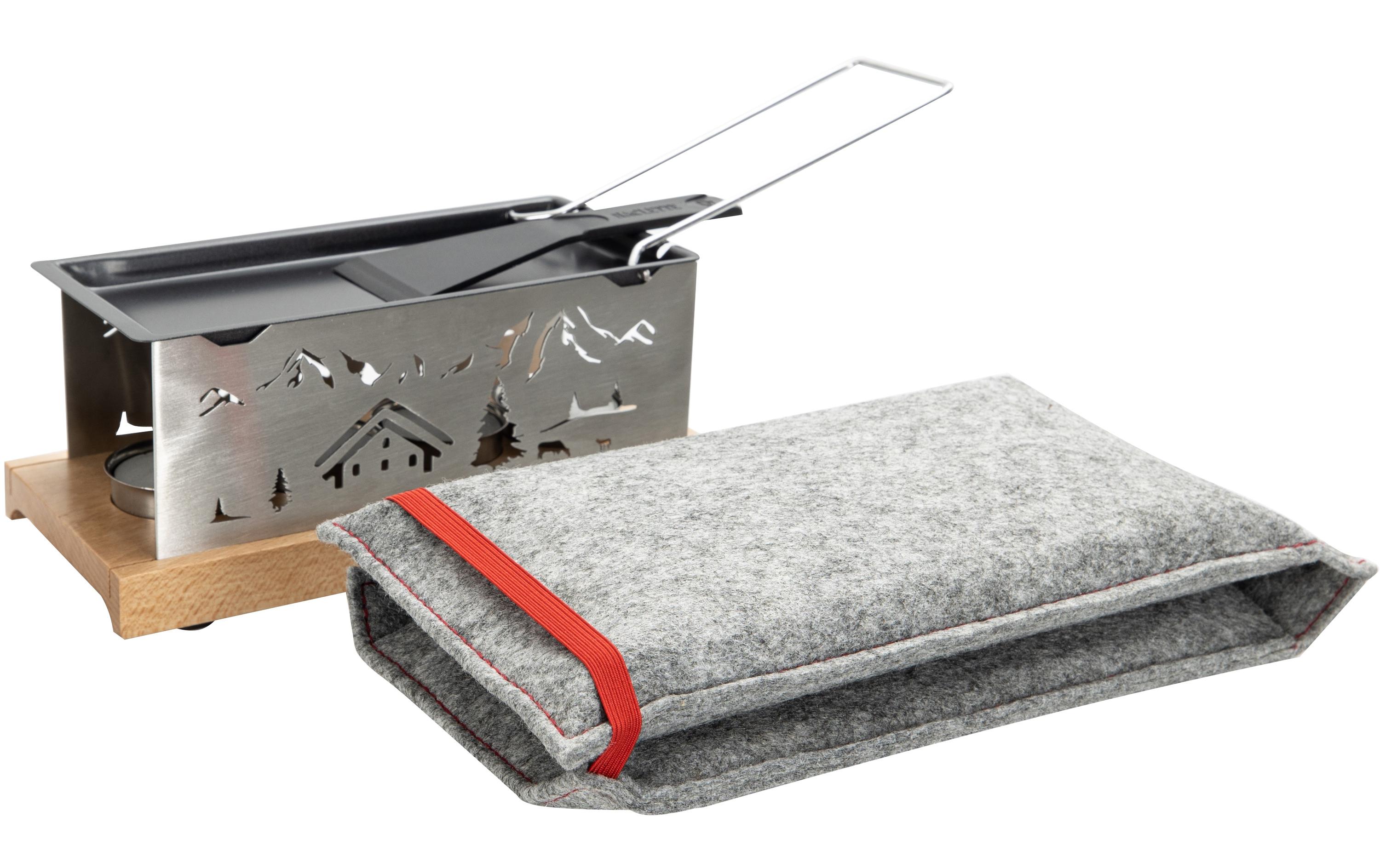 Teelicht-Raclette Bergdorf SilberRaclette-Käseschmelzer