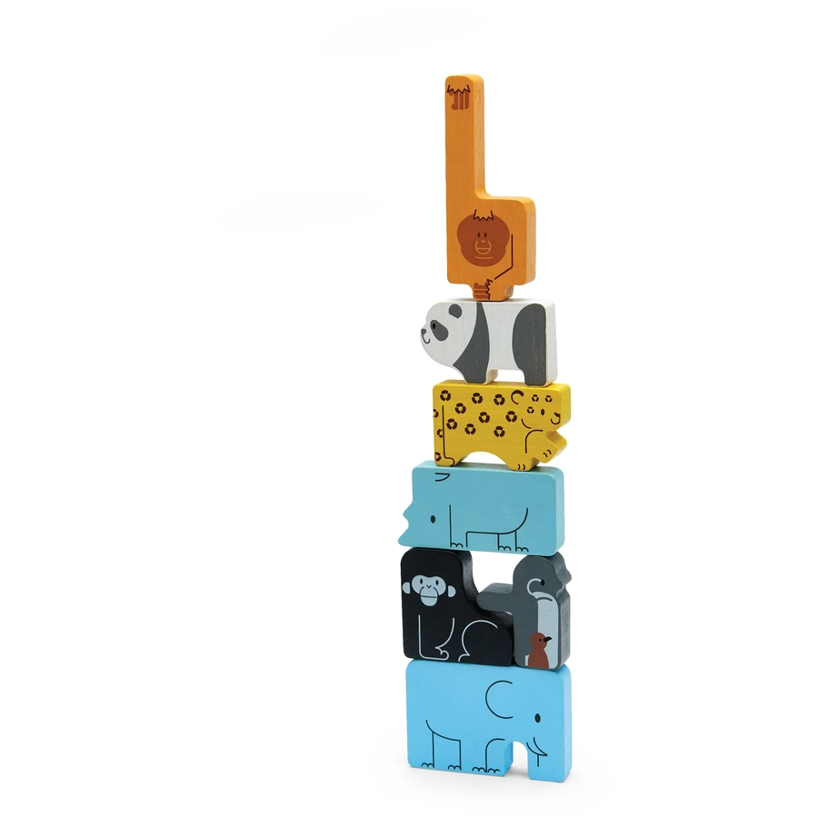 PlanToys Rahmenpuzzle Tiere