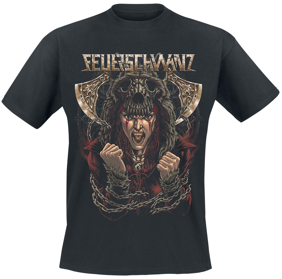 Feuerschwanz T-Shirt Manches courtes