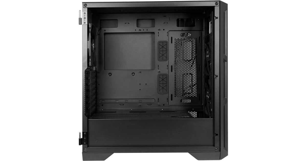 ChieftecAPEX AIR midi tower behuizing  (Zwart | 2x USB-A | 1x USB-C | RGB | Tempered Glass)