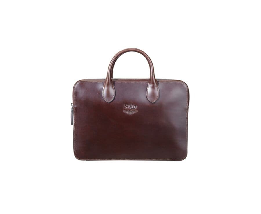 Porte-documents homme en cuir Chocolat - WILLINGTON