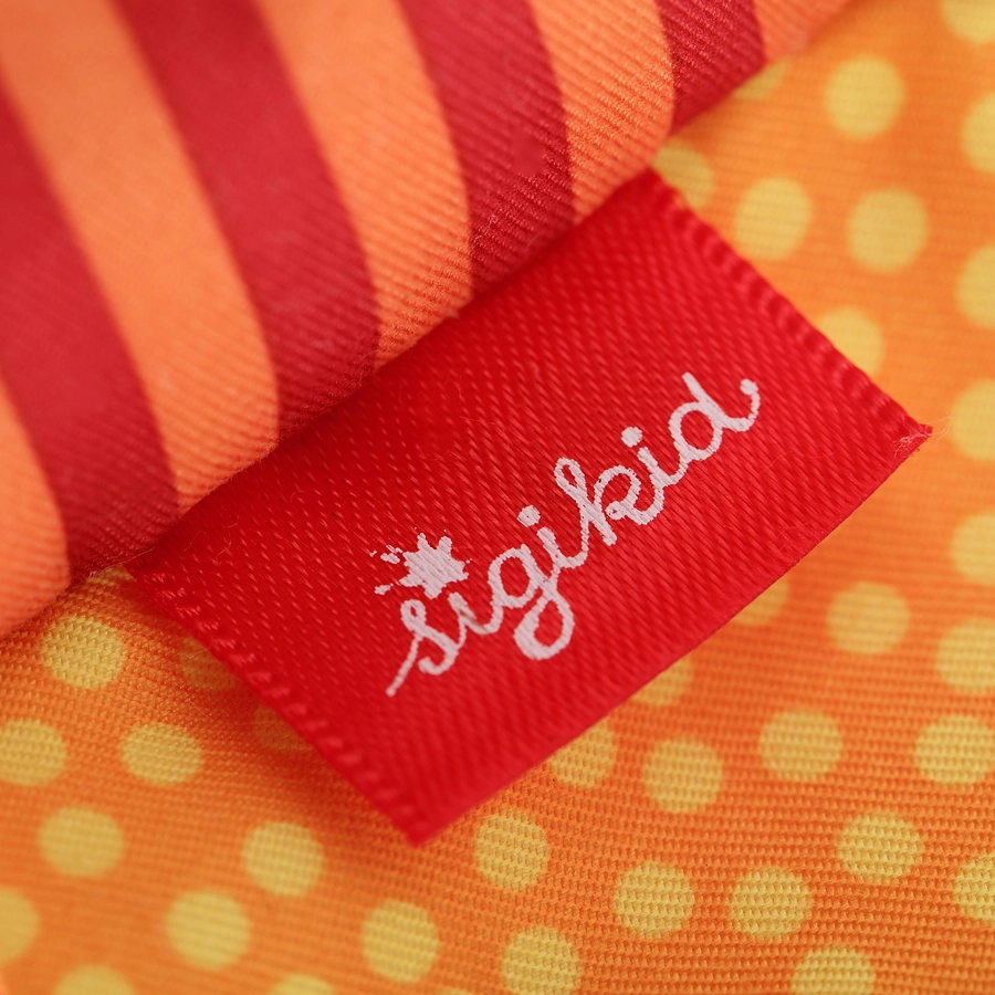 sigikid® Greifring Knister-Schmetterling orange Red Stars Collection