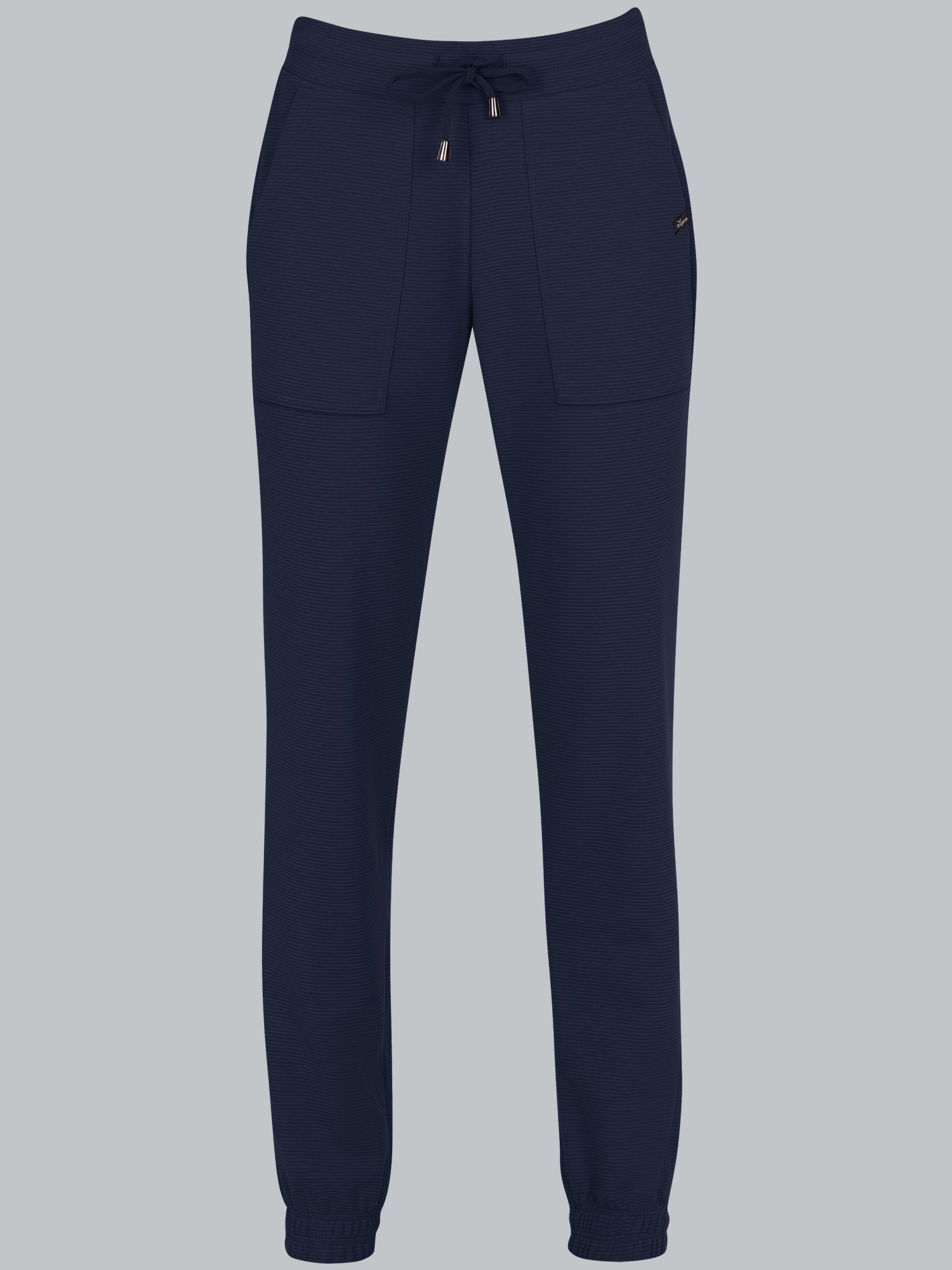Bequeme Jogginghose mit großen Taschen Navy