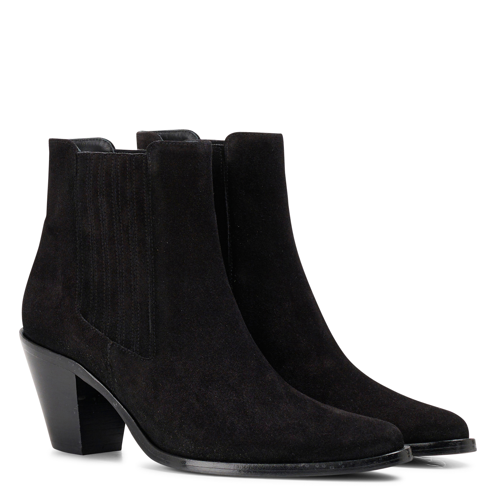 JANE 70 - Bottines Chelsea en cuir | Noir