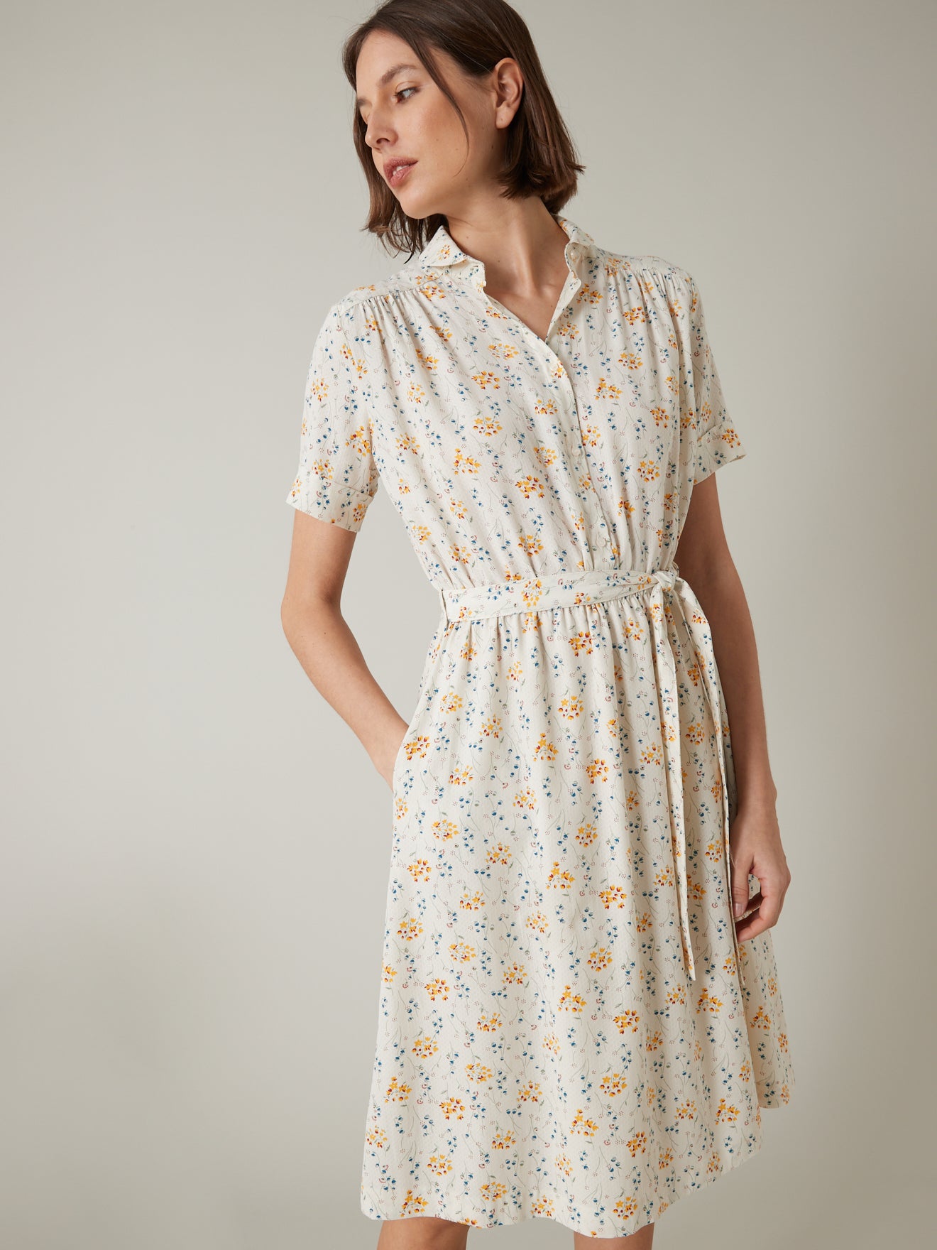 Robe femme imprimé Églantine
