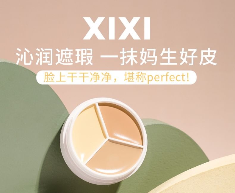 xixi - Cover Master Triple Pot Concealer - 3 kleuren