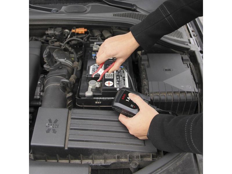 AEG Automotive Batterieladegerät MB 1.0 Mikroprozessorgesteuerter Batteriepulser für 12 V KFZ-Bleibatterien