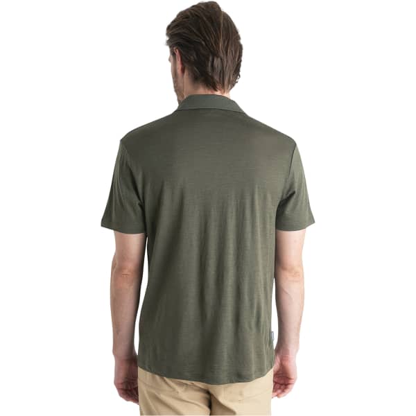 Polo randonnée ICEBREAKER M MERINO 150 TECH LITE III SS POLO LODEN