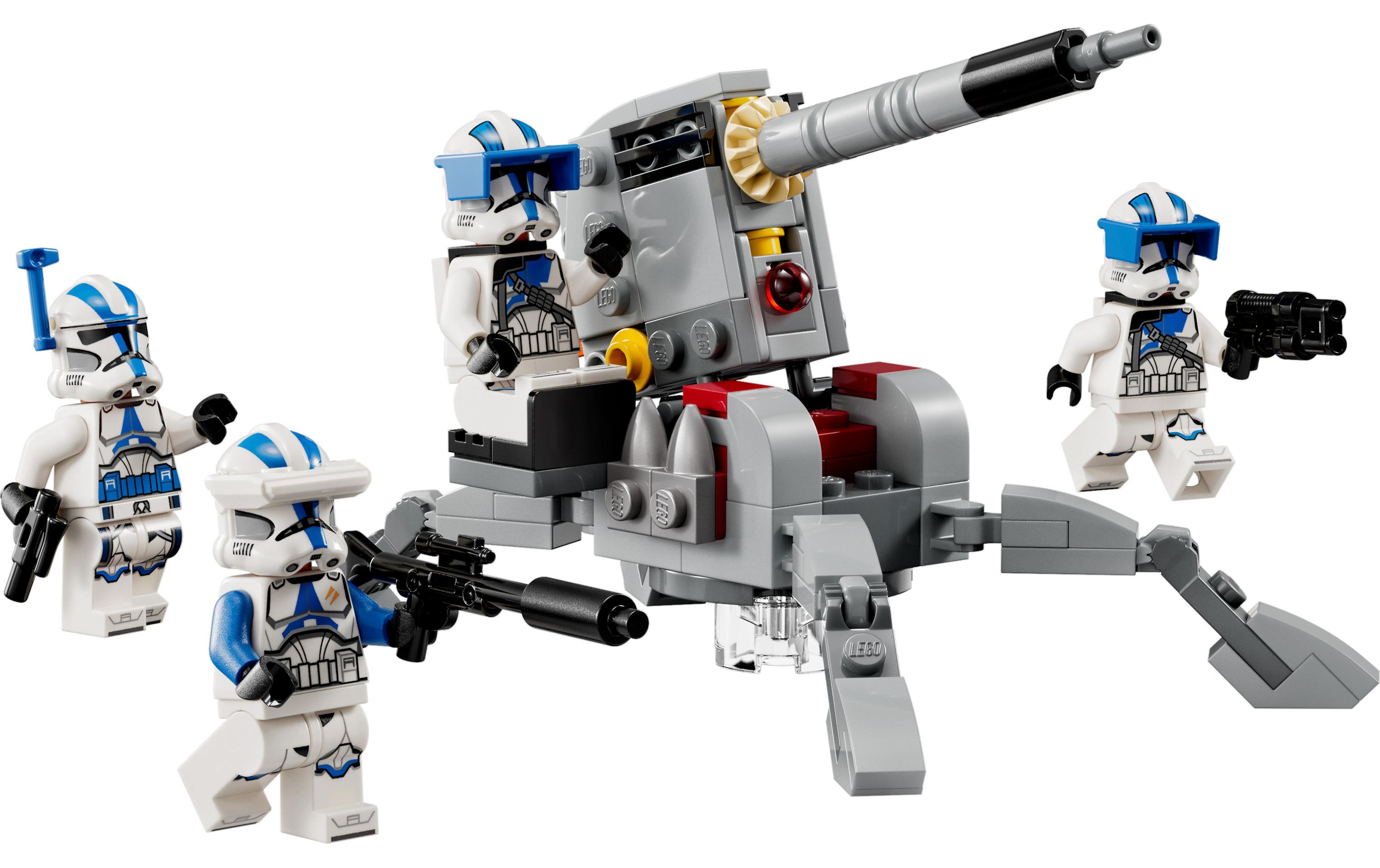Star Wars 501st Clone Troopers Battle Pack 75345Bauspielzeug mit Clone Troopers für spannende Schlachten