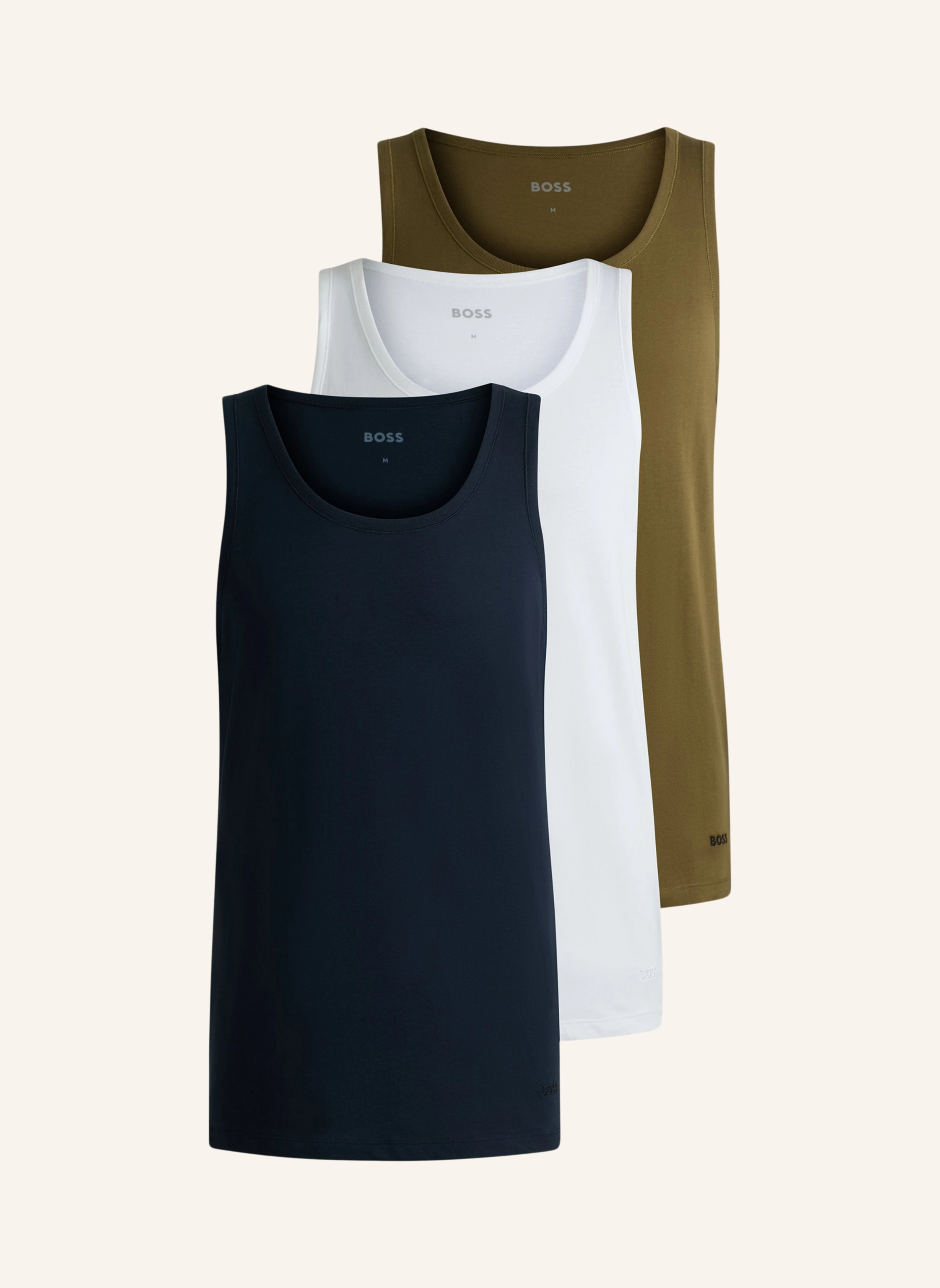 BOSS Unterwäsche Top TANK TOP 3P CLASSIC Regular Fit