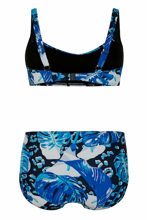 Bikini, Zweiteiler, Softschalen, drapierte Büste