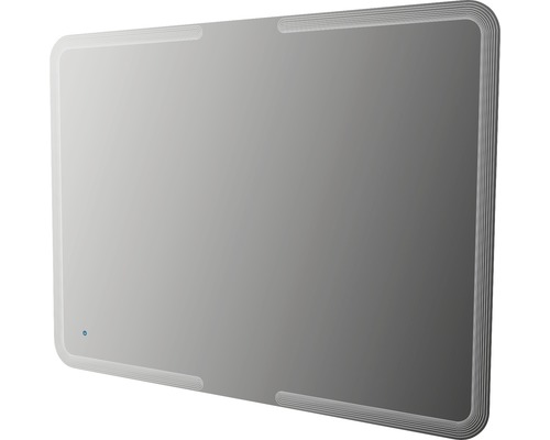 LED-spiegel 120x90 cm, touch aan/uit-functie, IP 44 (beschermd tegen vreemde voorwerpen en spatwater)