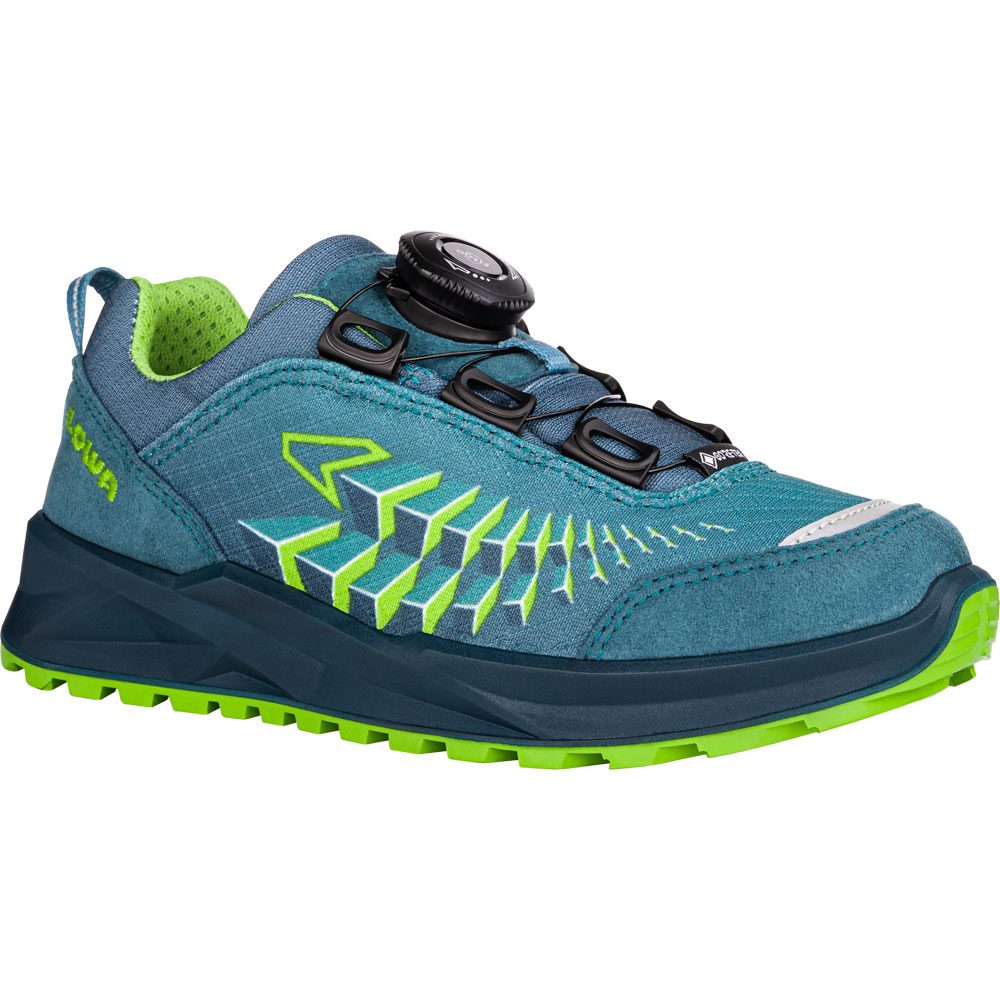 LOWA Ferrox GORE-TEX® LO Junior Wanderschuhe Kinder petrol