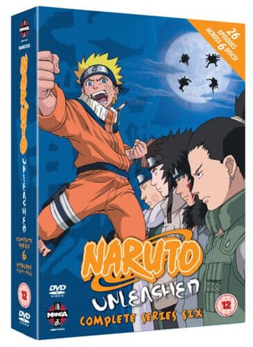 Naruto Unleashed: The Complete Series 6 DVD (2009) Hayato Date Cert 12 6 Discs Pre-Owned Region 2