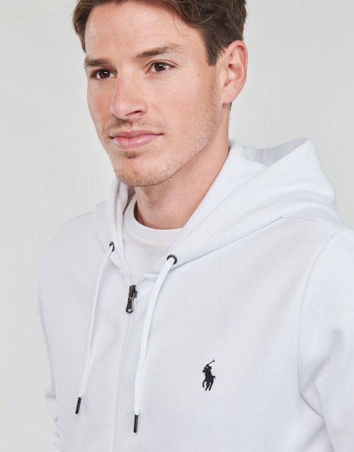 Polo Ralph Lauren - SWEATSHIRT ZIPPE EN DOUBLE KNIT TECH Blanco