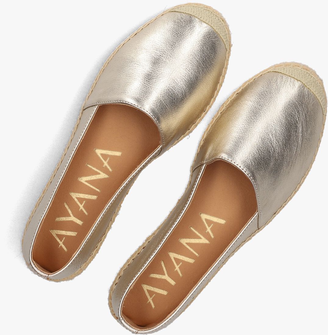 goudkleurig ayana espadrilles omo25yu815