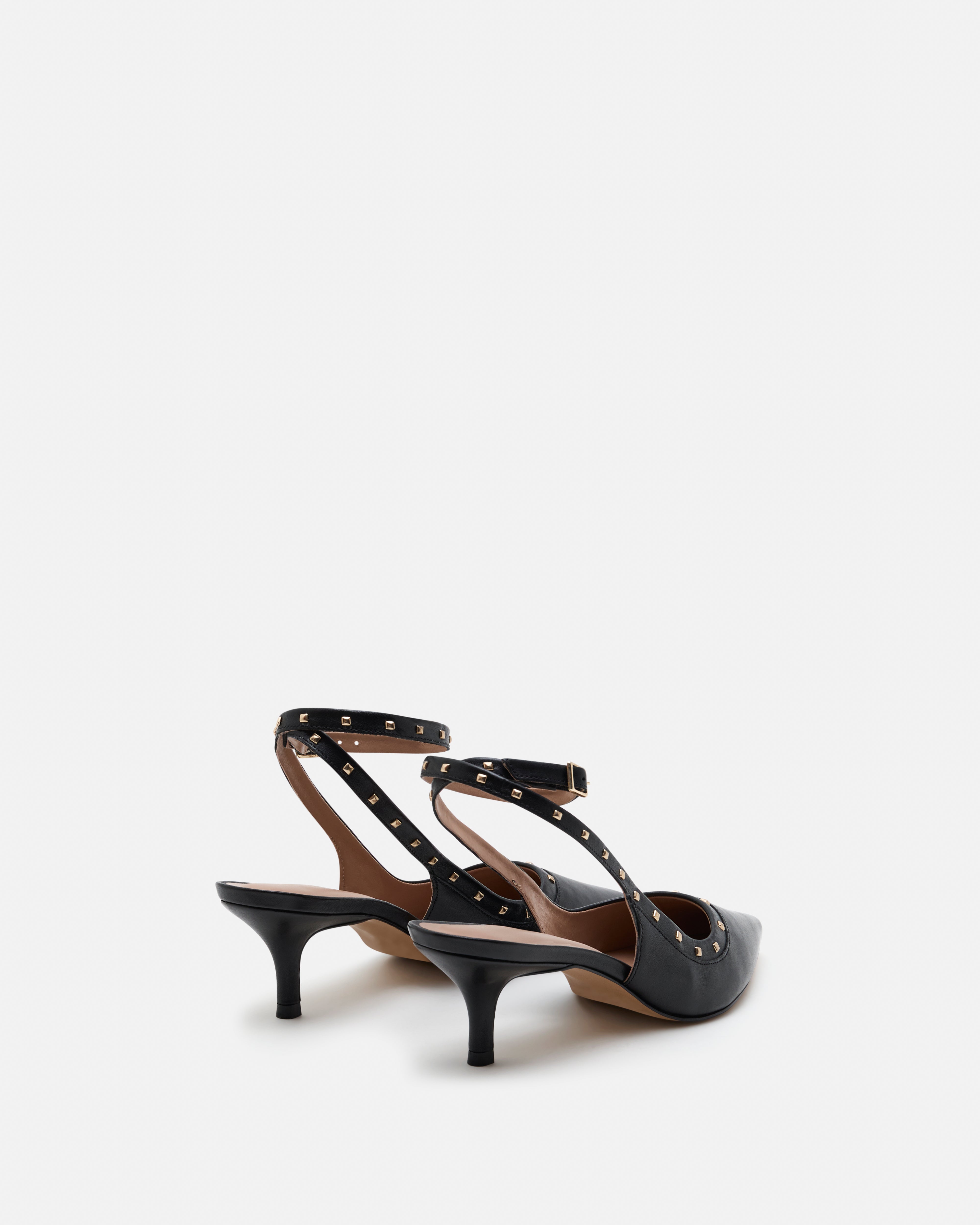 ESCARPINS ALICE/CLOUS NOIR