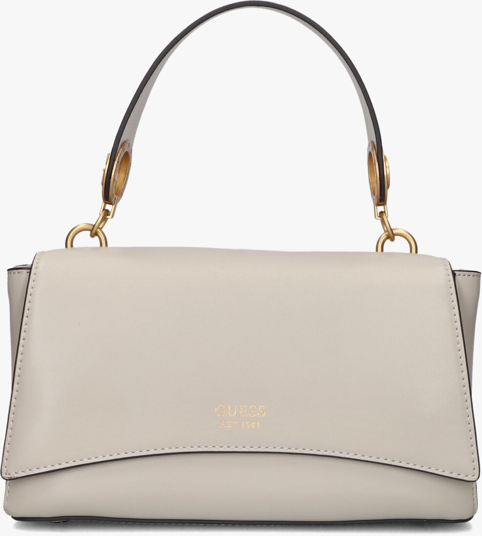GUESS grijze guess schoudertas masie top handle flap