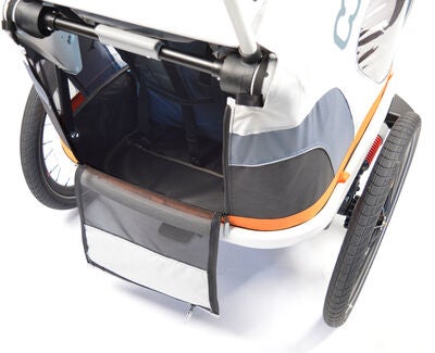 Hamax Outback Reclining Sykkelvogn, Navy/White