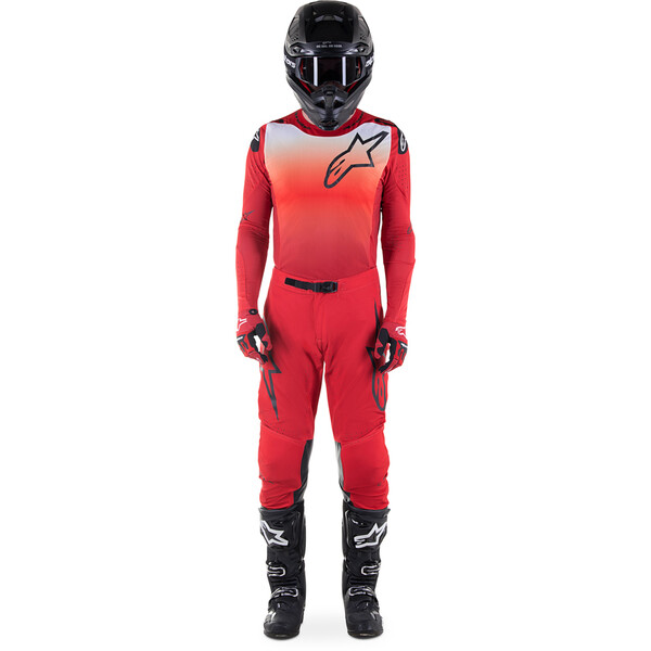 Alpinestars - Maillot Supertech Risen Rouge / Blanc